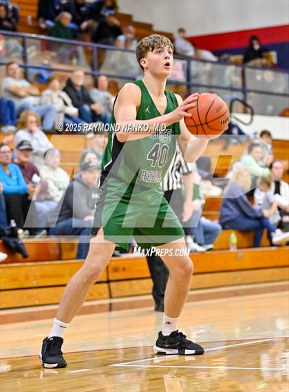 Thumbnail 2 in Randolph Southern vs. Union City (IHSAA 1A Section 56 First Round)  photogallery.