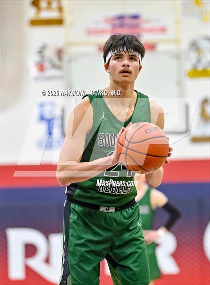 Thumbnail 2 in Randolph Southern vs. Union City (IHSAA 1A Section 56 First Round)  photogallery.