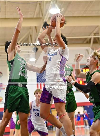 Thumbnail 3 in Randolph Southern vs. Union City (IHSAA 1A Section 56 First Round)  photogallery.