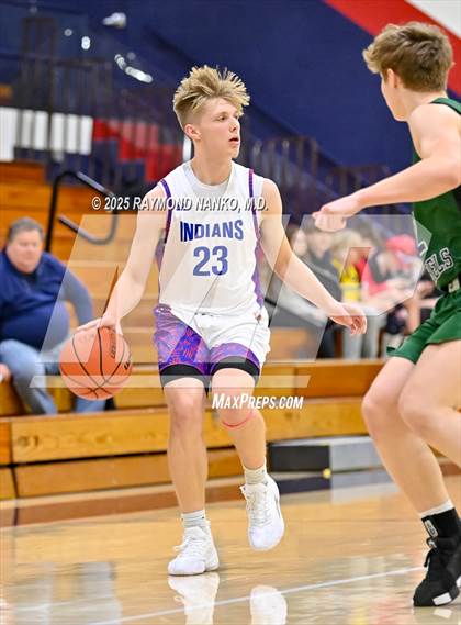 Thumbnail 1 in Randolph Southern vs. Union City (IHSAA 1A Section 56 First Round)  photogallery.