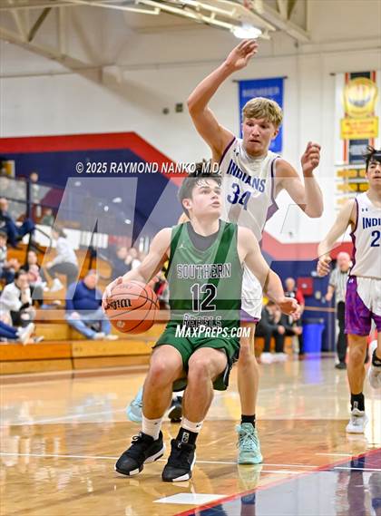 Thumbnail 3 in Randolph Southern vs. Union City (IHSAA 1A Section 56 First Round)  photogallery.