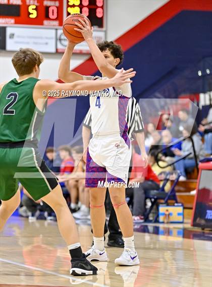 Thumbnail 2 in Randolph Southern vs. Union City (IHSAA 1A Section 56 First Round)  photogallery.