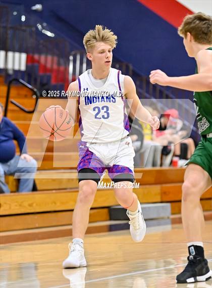 Thumbnail 3 in Randolph Southern vs. Union City (IHSAA 1A Section 56 First Round)  photogallery.