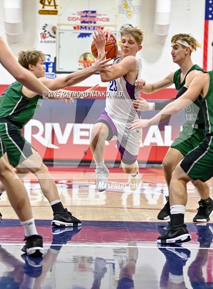 Thumbnail 1 in Randolph Southern vs. Union City (IHSAA 1A Section 56 First Round)  photogallery.