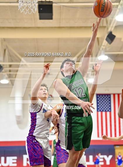 Thumbnail 3 in Randolph Southern vs. Union City (IHSAA 1A Section 56 First Round)  photogallery.