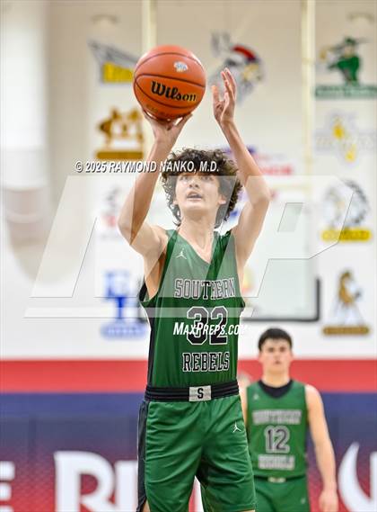 Thumbnail 2 in Randolph Southern vs. Union City (IHSAA 1A Section 56 First Round)  photogallery.