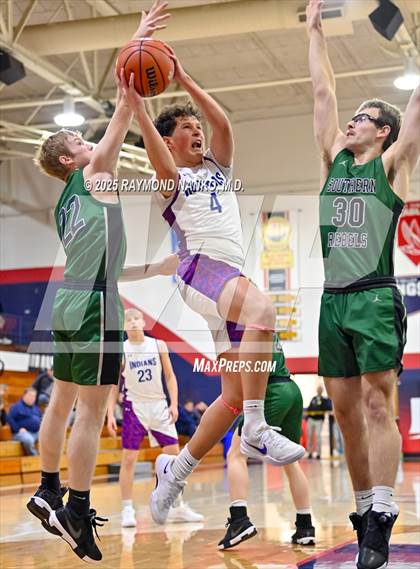 Thumbnail 2 in Randolph Southern vs. Union City (IHSAA 1A Section 56 First Round)  photogallery.