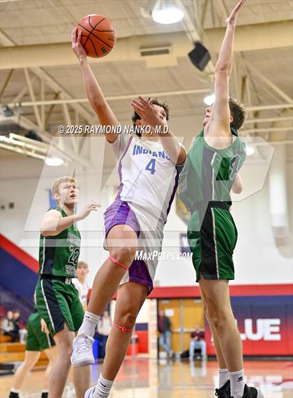 Thumbnail 3 in Randolph Southern vs. Union City (IHSAA 1A Section 56 First Round)  photogallery.