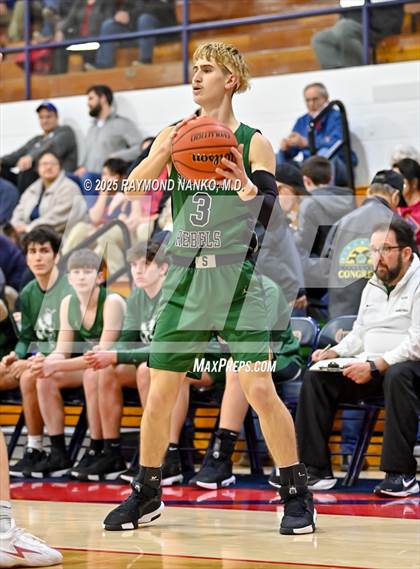 Thumbnail 3 in Randolph Southern vs. Union City (IHSAA 1A Section 56 First Round)  photogallery.