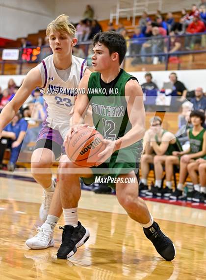 Thumbnail 2 in Randolph Southern vs. Union City (IHSAA 1A Section 56 First Round)  photogallery.