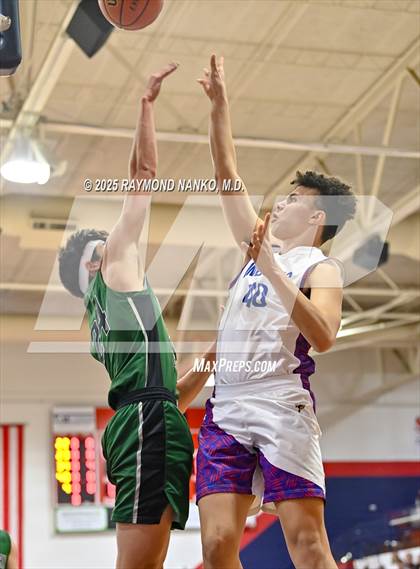 Thumbnail 1 in Randolph Southern vs. Union City (IHSAA 1A Section 56 First Round)  photogallery.