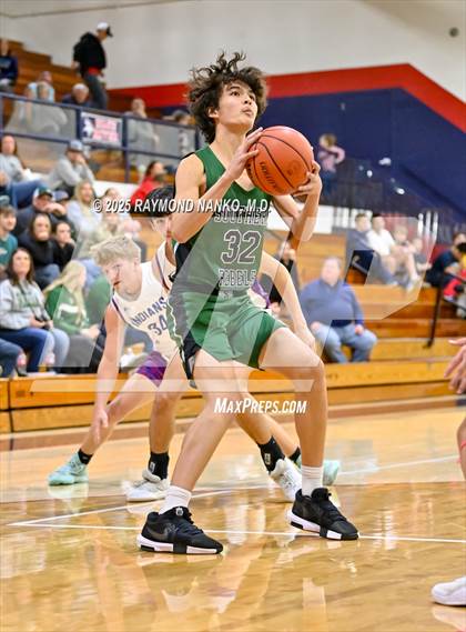 Thumbnail 2 in Randolph Southern vs. Union City (IHSAA 1A Section 56 First Round)  photogallery.