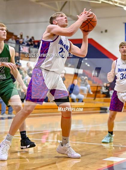 Thumbnail 3 in Randolph Southern vs. Union City (IHSAA 1A Section 56 First Round)  photogallery.