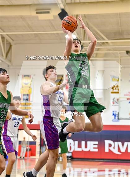 Thumbnail 3 in Randolph Southern vs. Union City (IHSAA 1A Section 56 First Round)  photogallery.