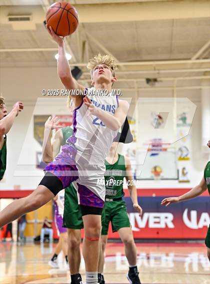 Thumbnail 2 in Randolph Southern vs. Union City (IHSAA 1A Section 56 First Round)  photogallery.