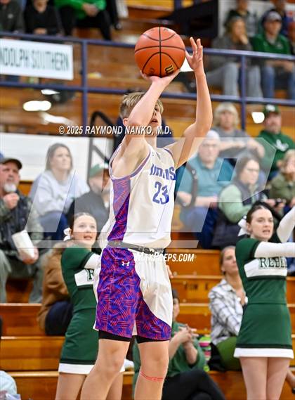 Thumbnail 2 in Randolph Southern vs. Union City (IHSAA 1A Section 56 First Round)  photogallery.
