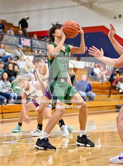 Thumbnail 3 in Randolph Southern vs. Union City (IHSAA 1A Section 56 First Round)  photogallery.