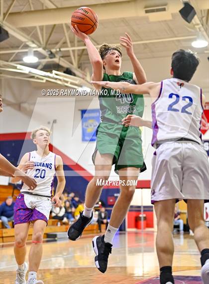 Thumbnail 2 in Randolph Southern vs. Union City (IHSAA 1A Section 56 First Round)  photogallery.