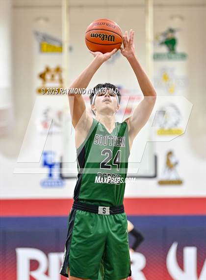 Thumbnail 2 in Randolph Southern vs. Union City (IHSAA 1A Section 56 First Round)  photogallery.
