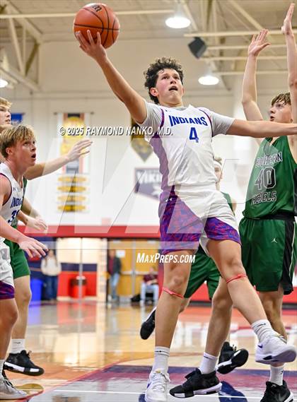 Thumbnail 1 in Randolph Southern vs. Union City (IHSAA 1A Section 56 First Round)  photogallery.