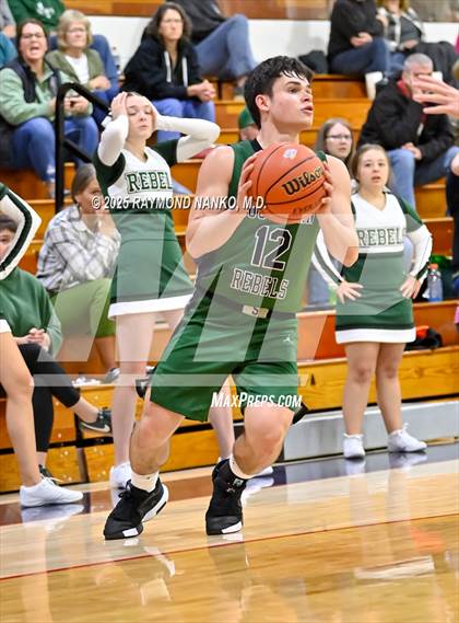Thumbnail 3 in Randolph Southern vs. Union City (IHSAA 1A Section 56 First Round)  photogallery.