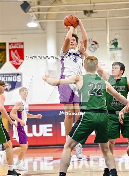 Thumbnail 1 in Randolph Southern vs. Union City (IHSAA 1A Section 56 First Round)  photogallery.