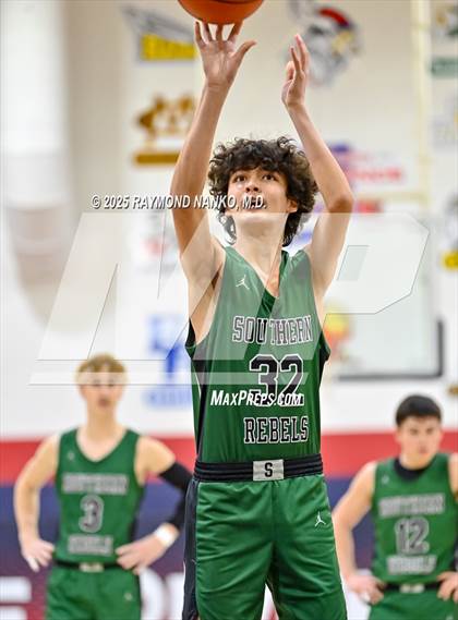 Thumbnail 3 in Randolph Southern vs. Union City (IHSAA 1A Section 56 First Round)  photogallery.