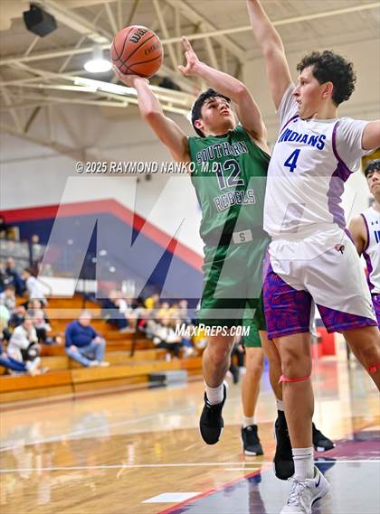 Thumbnail 1 in Randolph Southern vs. Union City (IHSAA 1A Section 56 First Round)  photogallery.