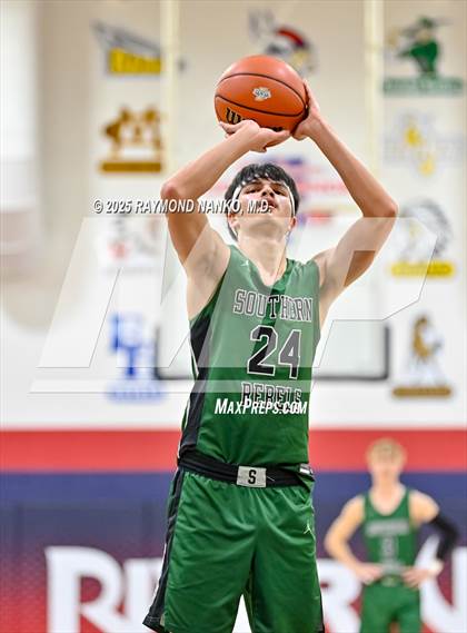 Thumbnail 3 in Randolph Southern vs. Union City (IHSAA 1A Section 56 First Round)  photogallery.