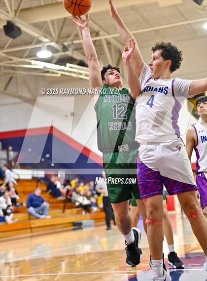 Thumbnail 2 in Randolph Southern vs. Union City (IHSAA 1A Section 56 First Round)  photogallery.