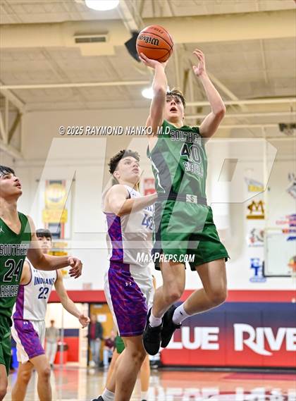 Thumbnail 1 in Randolph Southern vs. Union City (IHSAA 1A Section 56 First Round)  photogallery.