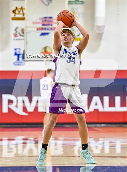 Thumbnail 3 in Randolph Southern vs. Union City (IHSAA 1A Section 56 First Round)  photogallery.