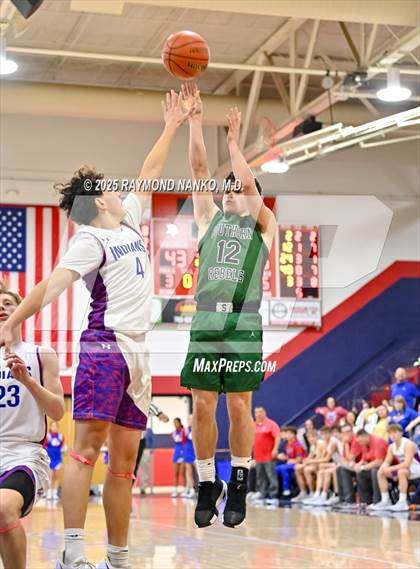 Thumbnail 1 in Randolph Southern vs. Union City (IHSAA 1A Section 56 First Round)  photogallery.