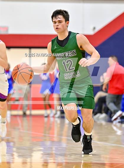 Thumbnail 1 in Randolph Southern vs. Union City (IHSAA 1A Section 56 First Round)  photogallery.