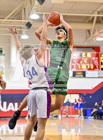 Thumbnail 1 in Randolph Southern vs. Union City (IHSAA 1A Section 56 First Round)  photogallery.