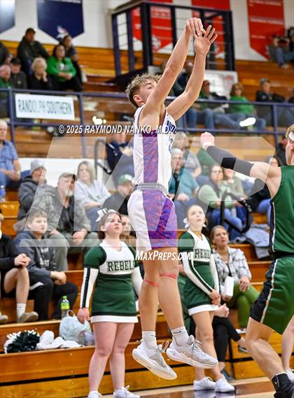 Thumbnail 2 in Randolph Southern vs. Union City (IHSAA 1A Section 56 First Round)  photogallery.