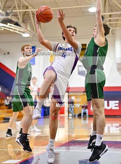 Thumbnail 2 in Randolph Southern vs. Union City (IHSAA 1A Section 56 First Round)  photogallery.