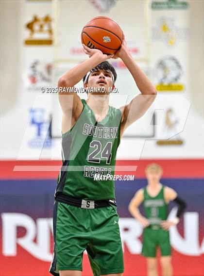 Thumbnail 3 in Randolph Southern vs. Union City (IHSAA 1A Section 56 First Round)  photogallery.