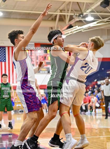 Thumbnail 1 in Randolph Southern vs. Union City (IHSAA 1A Section 56 First Round)  photogallery.