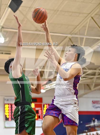 Thumbnail 3 in Randolph Southern vs. Union City (IHSAA 1A Section 56 First Round)  photogallery.