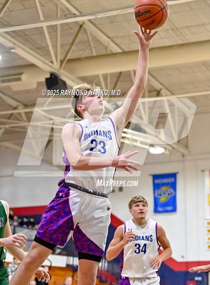 Thumbnail 3 in Randolph Southern vs. Union City (IHSAA 1A Section 56 First Round)  photogallery.