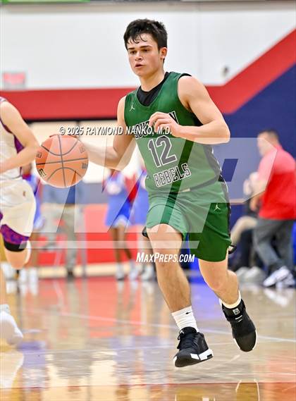 Thumbnail 2 in Randolph Southern vs. Union City (IHSAA 1A Section 56 First Round)  photogallery.