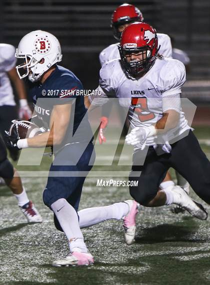 Thumbnail 1 in Westminster Lions vs Beckman Patriots photogallery.