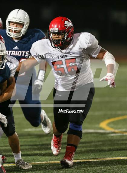 Thumbnail 2 in Westminster Lions vs Beckman Patriots photogallery.