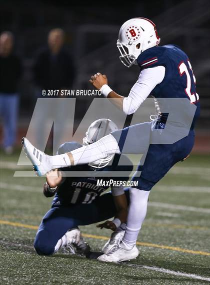 Thumbnail 1 in Westminster Lions vs Beckman Patriots photogallery.