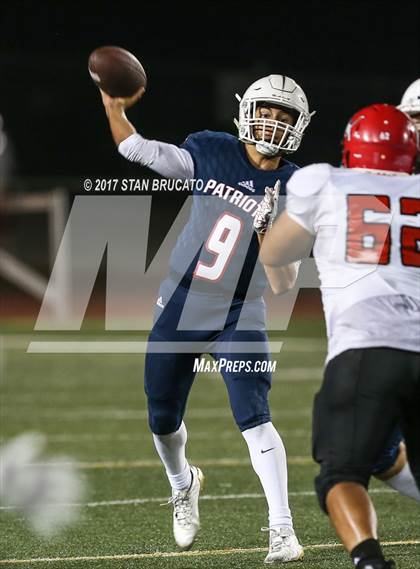 Thumbnail 3 in Westminster Lions vs Beckman Patriots photogallery.