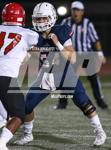 Thumbnail 2 in Westminster Lions vs Beckman Patriots photogallery.