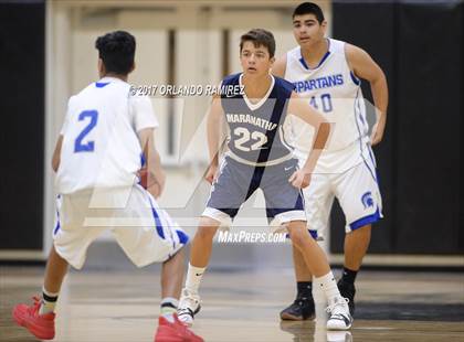 Thumbnail 3 in Maranatha Christian vs Chula Vista (Grossmont Winter Classic) photogallery.