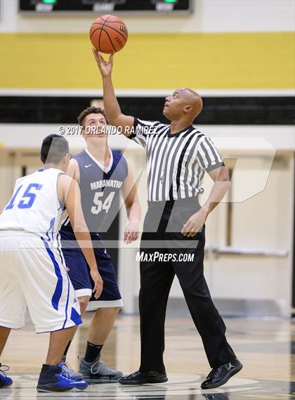 Thumbnail 1 in Maranatha Christian vs Chula Vista (Grossmont Winter Classic) photogallery.
