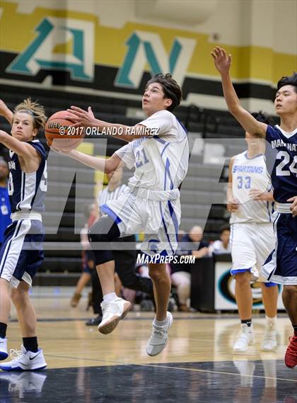 Thumbnail 3 in Maranatha Christian vs Chula Vista (Grossmont Winter Classic) photogallery.